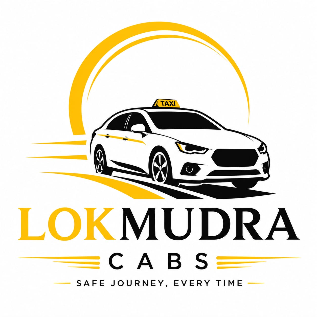 Lokmudra Cabs Logo